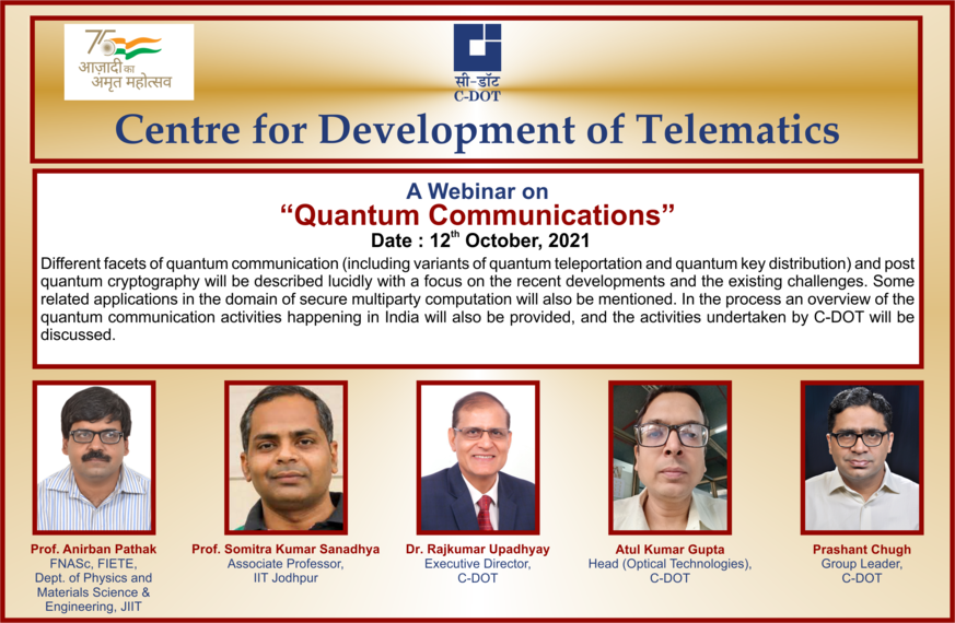 Quantum Communication Banner Image